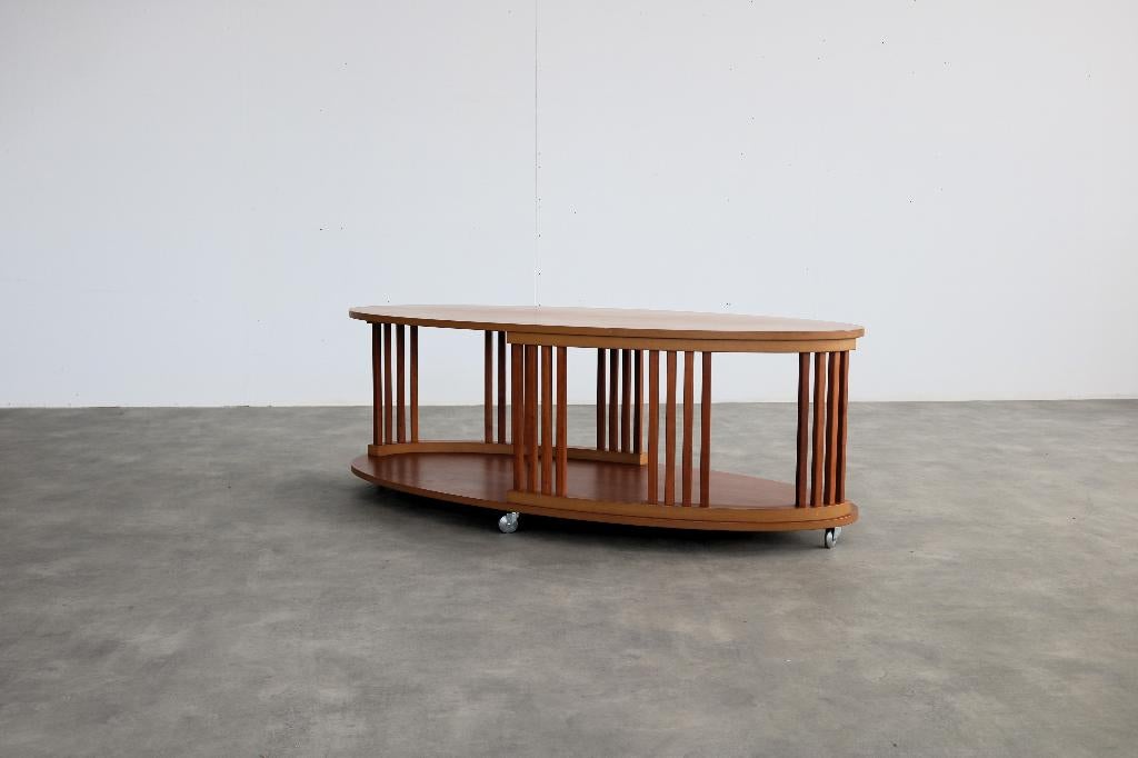 vintage salontafel | tafel | Zweeds, Gebruikt, 100 tot 150 cm, ., .