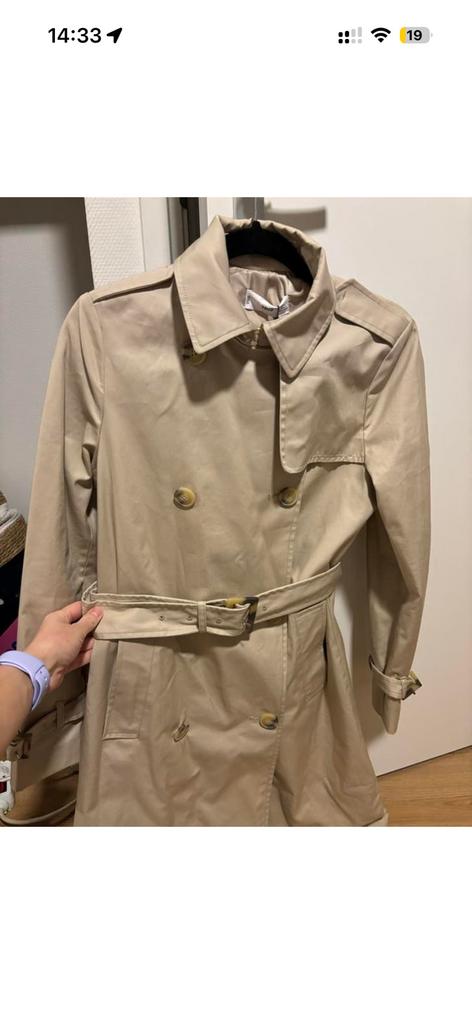 Trench Mango, Kleding | Dames, Jassen | Zomer, Ophalen of Verzenden, Zo goed als nieuw