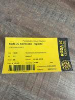 Roda JC - Sparta Ticket 19-10-2018, Ophalen of Verzenden, Roda JC, Overige typen