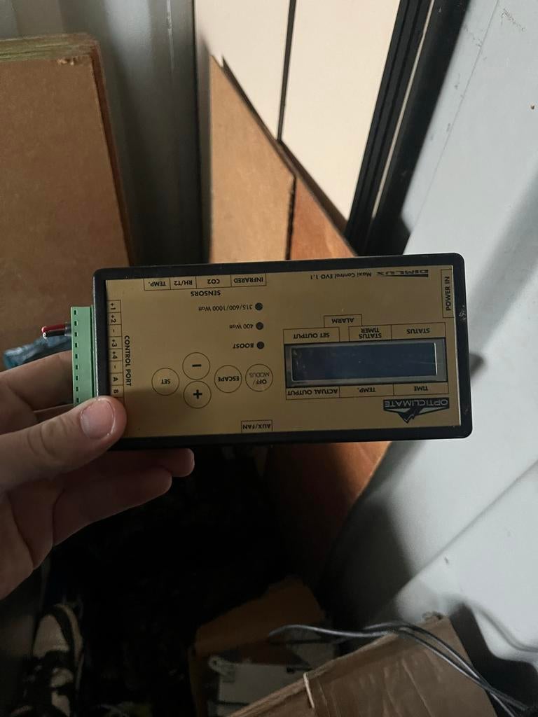 Opticlimate Maxi Control EVO 1.1 Klimaatregelaar, Ophalen of Verzenden, Gebruikt