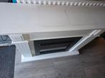 Schouw met sfeerhaard - 120cm breed, Ophalen, Gebruikt, Vrijstaande haard, Elektrische haard