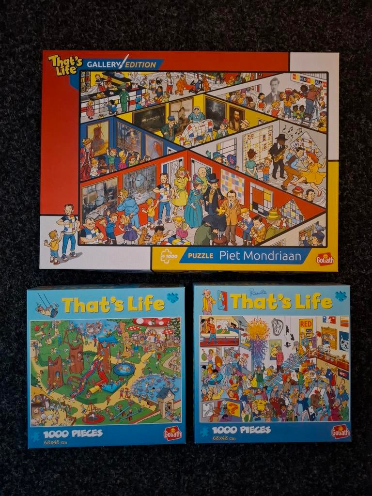 LEGPUZZELS 1000 STUKJES, Hobby en Vrije tijd, Denksport en Puzzels, Ophalen of Verzenden, 500 t/m 1500 stukjes, Zo goed als nieuw