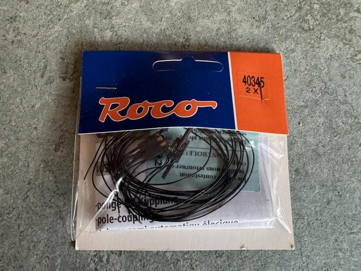 Roco stroomvoerende koppelingen 40345, Hobby en Vrije tijd, Modeltreinen | H0, Nieuw, Overige typen, Gelijkstroom of Wisselstroom