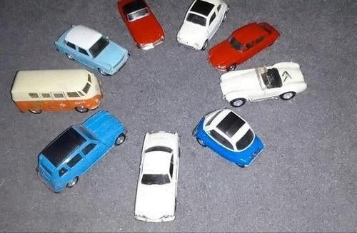 10 vintage model klassiekers, Ophalen of Verzenden, Auto