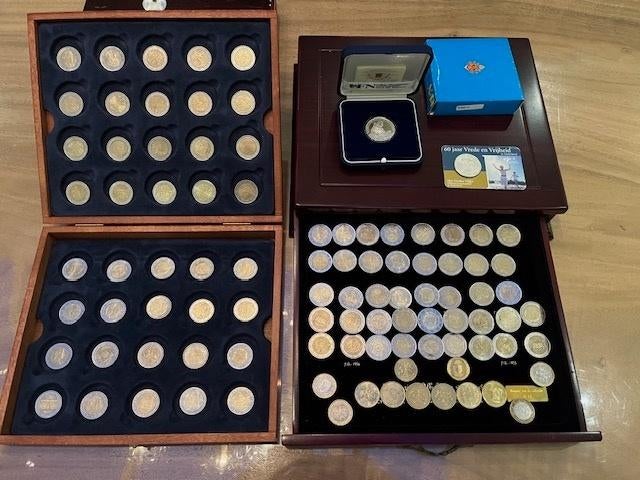 SPOED!! Partij zeldzame euromunten (vaticaan en San remo), Vaticaanstad, Setje, Ophalen of Verzenden, 5 euro