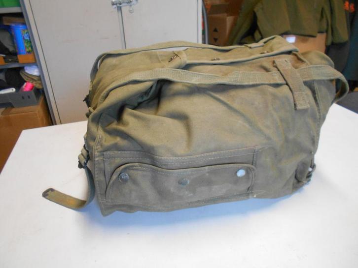 Leger tas canvas, Verzamelen, Militaria | Algemeen, Landmacht, Overige typen, Nederland, Ophalen of Verzenden