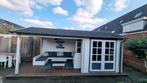 Overkapping+berging incl. loungebank (totaal: 6,10 x 3,30), Tuin en Terras, Tuinhuizen, Ophalen, Tuinhuis, 2 ramen, 500 cm of meer