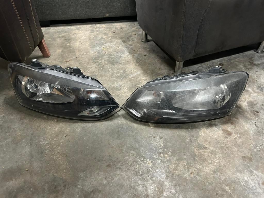 Koplampen VW Polo 6R 2012 H4, Ophalen of Verzenden, Gebruikt, Volkswagen