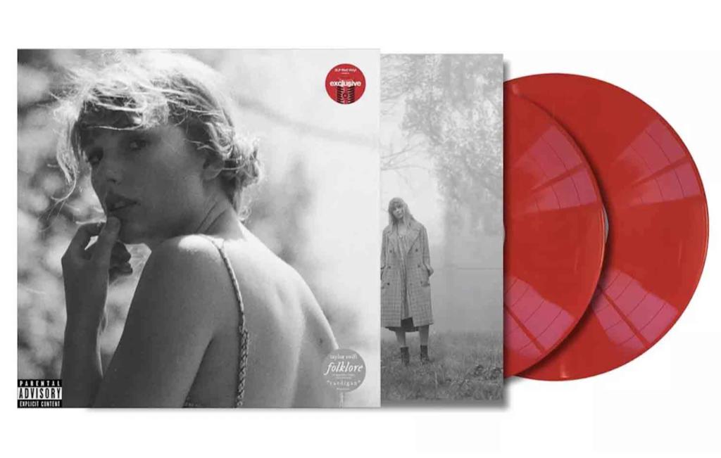 TAYLOR SWIFT Folklore RED Vinyl 2LP Showgirl NIEUW, SEALED, Verzenden, Nieuw in verpakking, 12 inch