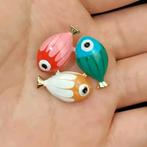 Nieuwe kleurrijke broches in visvorm, Overige materialen, Overige kleuren, Minder dan 4 cm, Nieuw