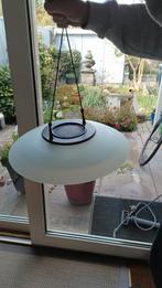 Hallgeen,tafellamp,300 Watt,matglas en brons, Ophalen of Verzenden, Minder dan 50 cm