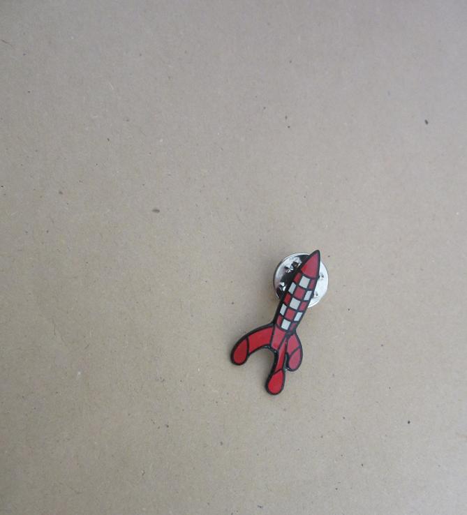 Kuifje pin raket, Verzenden, Kuifje, Nieuw, Overige typen