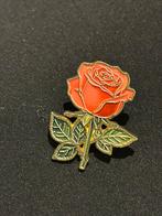 Pin bloem roos nieuw, Ophalen of Verzenden, Nieuw, Minder dan 4 cm, Overige materialen