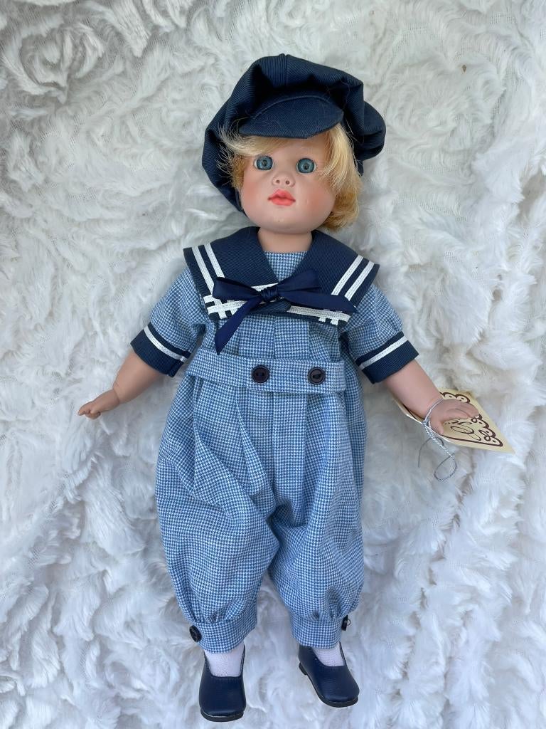 1992 Hildegard Günzel Zack, 30cm., Verzamelen, Poppen, Hildegard Günzel, Ophalen of Verzenden, Zo goed als nieuw, Pop