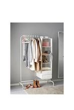 IKEA Mulig kledingrek - Wit, stevig en veelzijdig, Ophalen, Nieuw