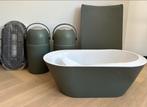 We-Too mosgroen: bad, zitje, 2 emmers, aankleedkussen, Overige merken, Ophalen of Verzenden, Zo goed als nieuw, Badje