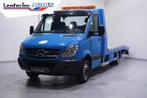 Mercedes-Benz Sprinter 518 CDI 3.0 V6 184 pk Autotransporter, Auto's, Automaat, Gebruikt, Zwart, Blauw