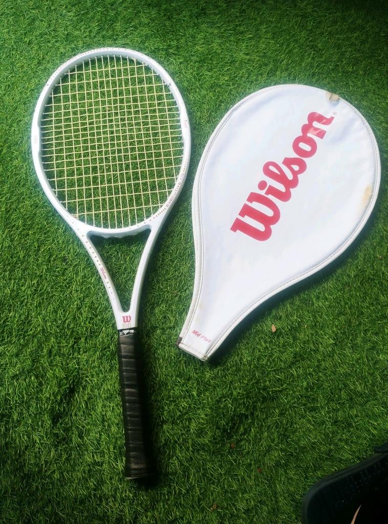 Wilson Executive 770 PWS vintage tennisracket L2/L3parelmoer, L2, Gebruikt, Ophalen of Verzenden, Wilson
