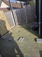 9m2 Betonklinkers 310x100x70mm, Tuin en Terras, Ophalen, Gebruikt, Klinkers, 5 tot 10 m²
