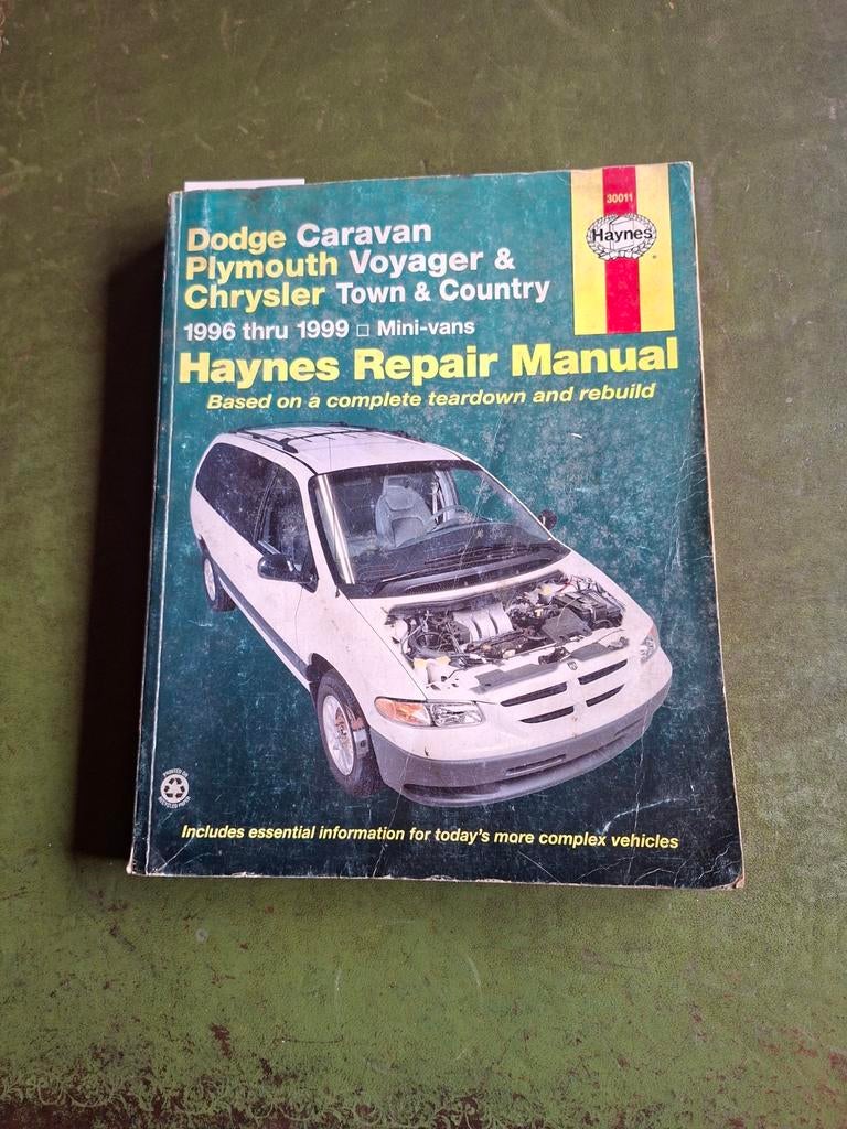 Werkplaatshandboek Dodge Caravan Plymouth Voyager Chrysler, Boeken, Ophalen of Verzenden
