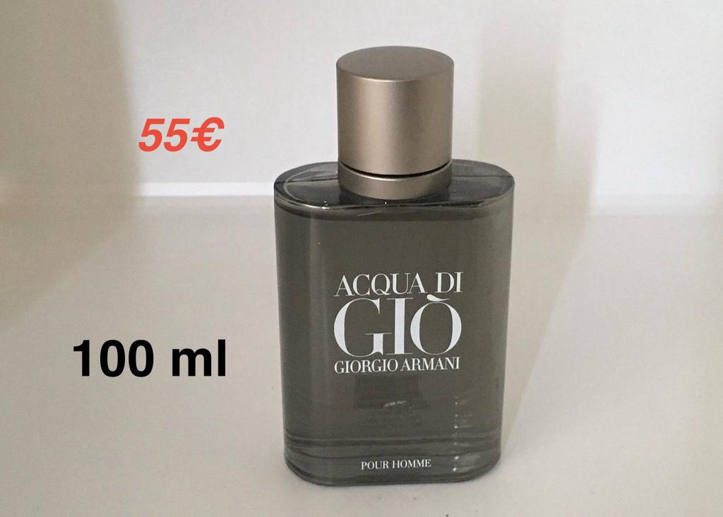 Aqua di Gio homme Armani 100 ml eau de toilette origineel, Verzenden, Nieuw
