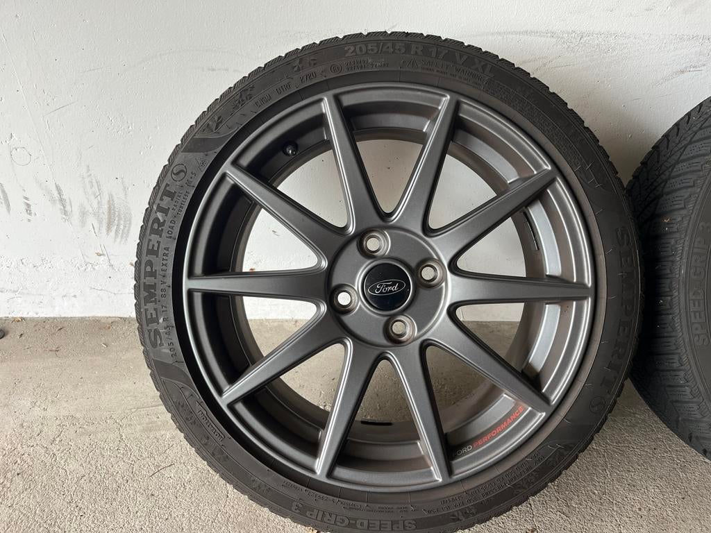 Ford Fiesta mk8 velgen Ford Performance 17inch winterbanden, Auto-onderdelen, Ophalen, Gebruikt, Velg(en), 17 inch