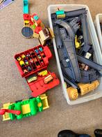 Chuggington treinen speelsets en opbergkoffer met treintjes, Ophalen, Gebruikt