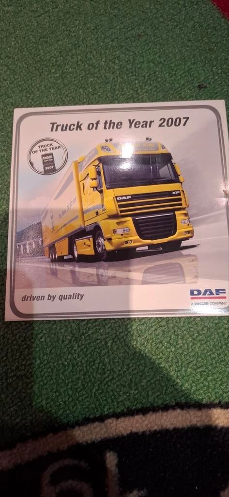 DAF Truck of the Year 2007 folder, Ophalen of Verzenden