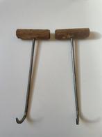 vintage laarzentrekkers / laarzenhaken 32 cm 3 euro per stuk, Ophalen of Verzenden, Zo goed als nieuw