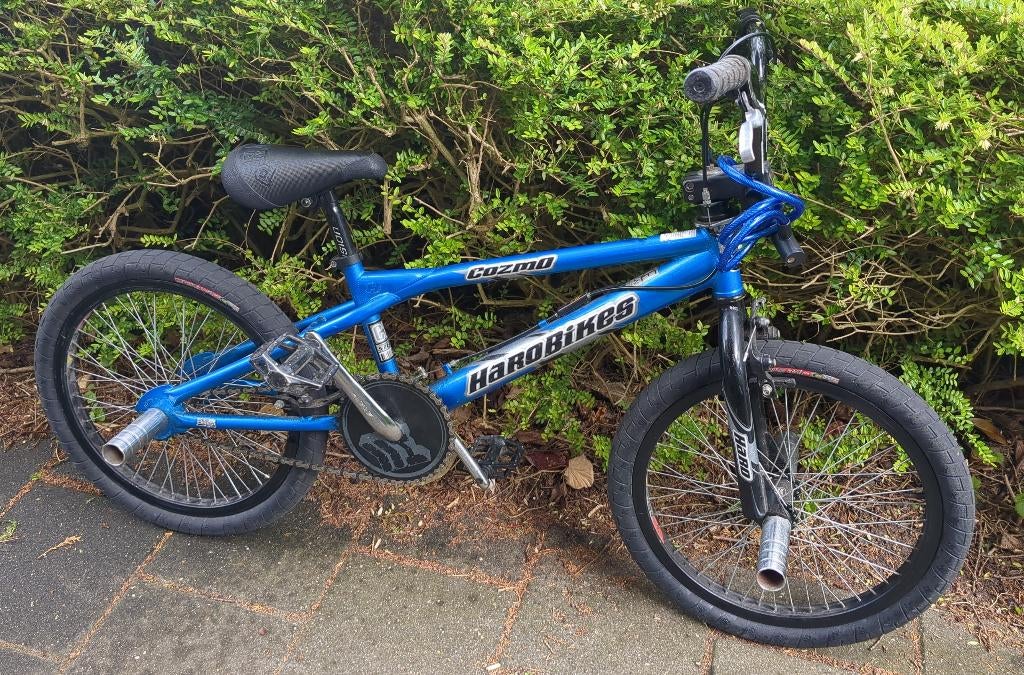 Nette blauwe bmx HaroBikes 20 inch, Fietsen en Brommers, Ophalen, 16 tot 20 inch, Staal, Zo goed als nieuw