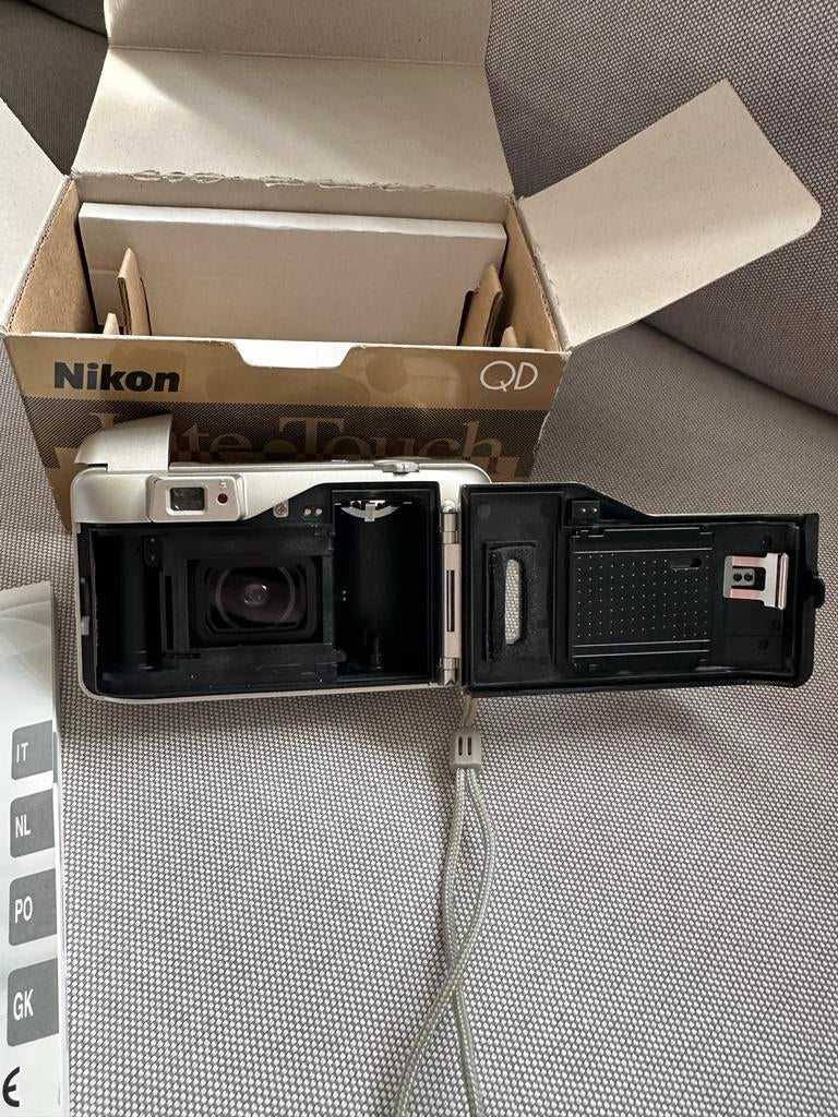 Nikon Lite Touch Zoom 70W analoge camera, Audio, Tv en Foto, Fotocamera's Analoog, Ophalen of Verzenden, Gebruikt, Compact, Nikon