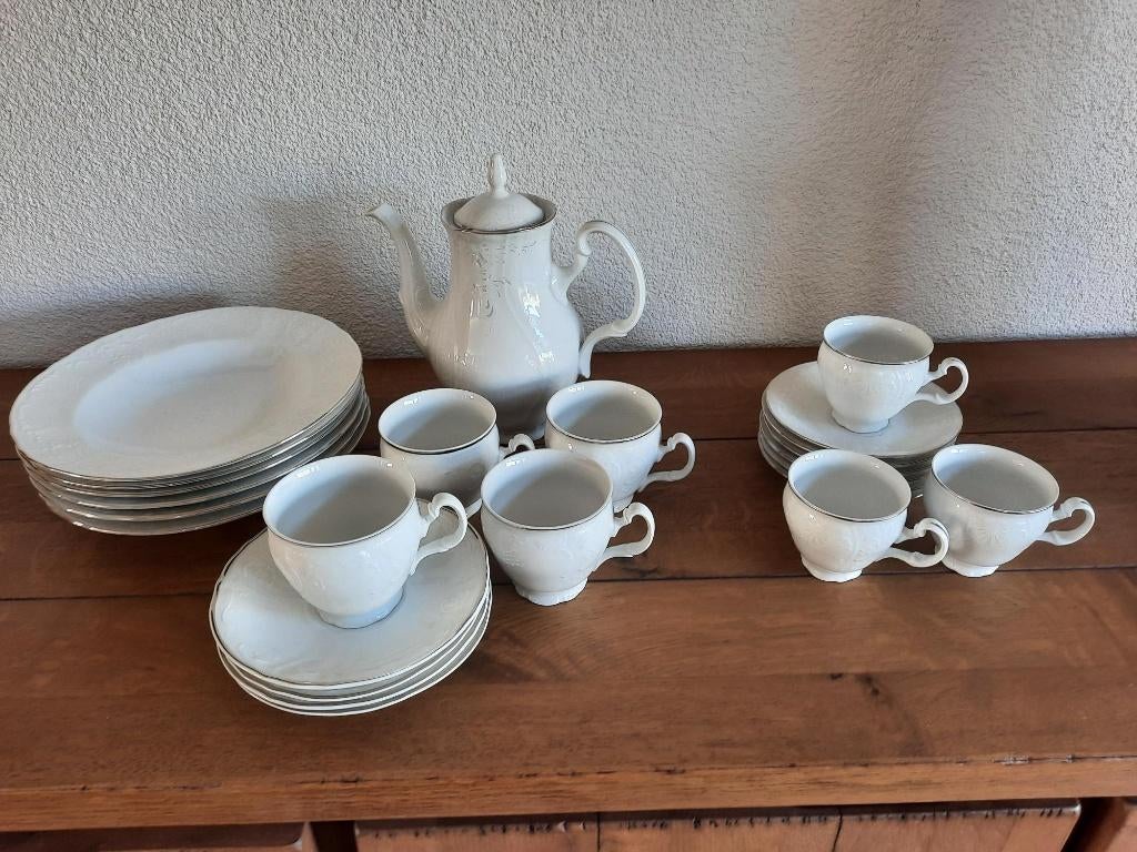 servies Bernadotte, Ophalen of Verzenden, Zo goed als nieuw, Overige stijlen, Porselein