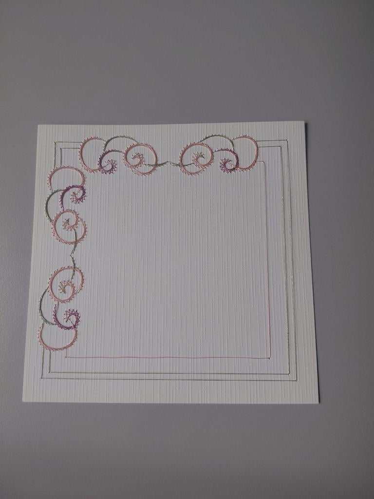 Opleg kaart - borduur  - nr 86, Ophalen of Verzenden, Nieuw, Overige thema's