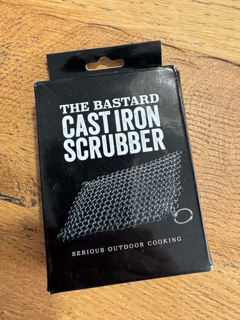 The bastard barbecue iron scrubber nieuw, Ophalen, Zo goed als nieuw