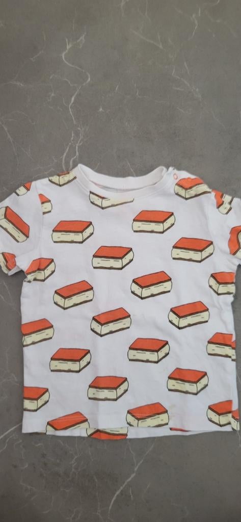 Hema Tompouce Koningsdag Shirt Maat 80, Gebruikt, Jongetje of Meisje, Ophalen of Verzenden, Hema