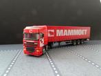 598 herpa daf 95 xf ssc mammoet oplegger 1:87 truck trein, Hobby en Vrije tijd, Modelauto's | 1:87, Ophalen of Verzenden, Gebruikt