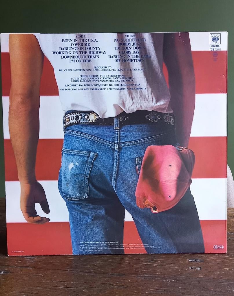 Lp vinyl, Bruce Springsteen, Born to the U.S.A, Ophalen of Verzenden, Gebruikt, 12 inch, Poprock