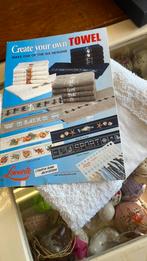 Handdoek om te borduren met patroon, Ophalen of Verzenden, Zo goed als nieuw, Borduurpakket