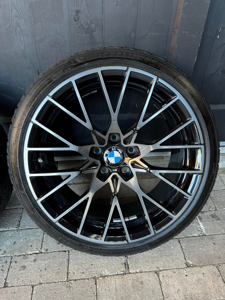 BMW 788M 19 INCH Shadowline + Pirelli P Zero 7MM (M2), 19 inch, 265 mm, Banden en Velgen, Ophalen of Verzenden