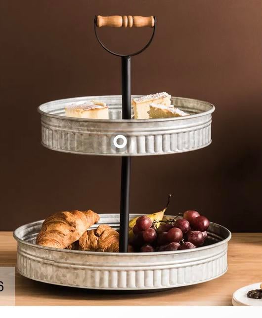 NIEUW etagere Kouign zilver, Ophalen of Verzenden, Nieuw