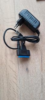 SATA naar USB Adapter met Voeding, Computers en Software, Pc- en Netwerkkabels, Ophalen of Verzenden, Zo goed als nieuw