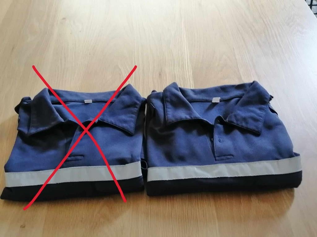 Uniform werkkleding shirts opleiding htv-p vista college, Ophalen, Zo goed als nieuw