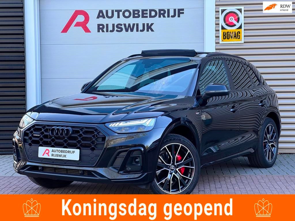 Audi Q5 50 TFSI e S edition Pano/HuD/Keyless/AppleCarPlay, Auto's, Automaat, Gebruikt, Euro 6, 4 cilinders