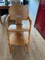 Houten kinderstoel Bambino, Kinderen en Baby's, Ophalen, Gebruikt, Meegroeistoel, Gordel(s)