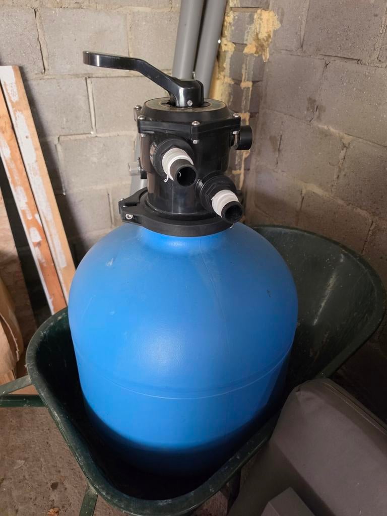 Zwembadpomp en zandfilter zonder zwembad, Ophalen, Gebruikt, Zwembadpomp