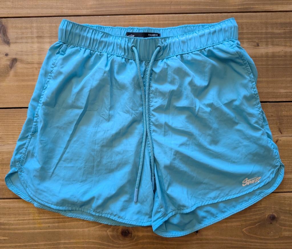 Pull & Bear Zwem broek Maat XS, Kleding | Heren, Badmode en Zwemkleding, Ophalen of Verzenden, Maat 46 (S) of kleiner, Blauw, Zwemshort