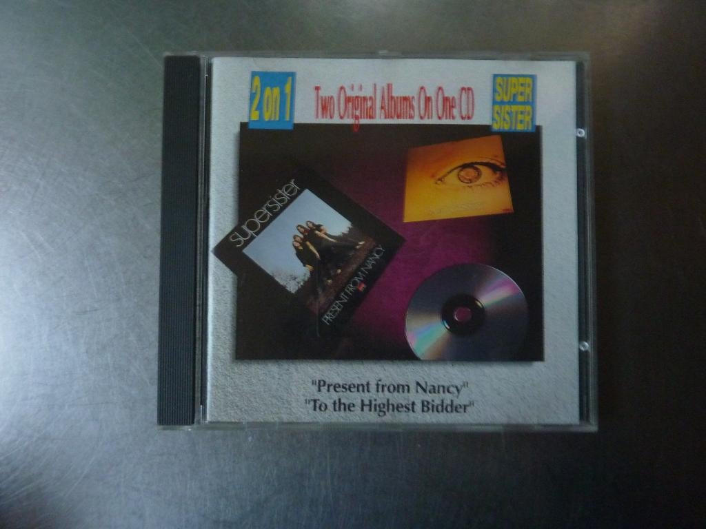 Supersister - Present From Nancy / To The Highest Bidder, Ophalen of Verzenden, Zo goed als nieuw, Progressive