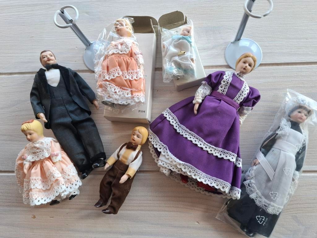 Del Prado Poppenhuispoppen 1:12 .Nieuw., Ophalen of Verzenden, Nieuw, Poppenhuis