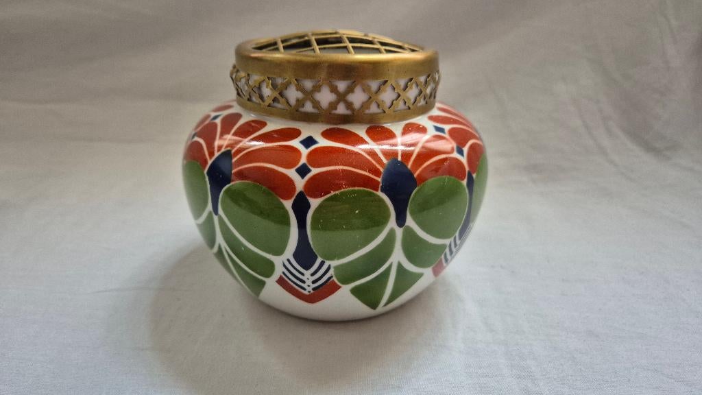 Rozensteker Societe Ceramique, Antiek en Kunst, Ophalen of Verzenden