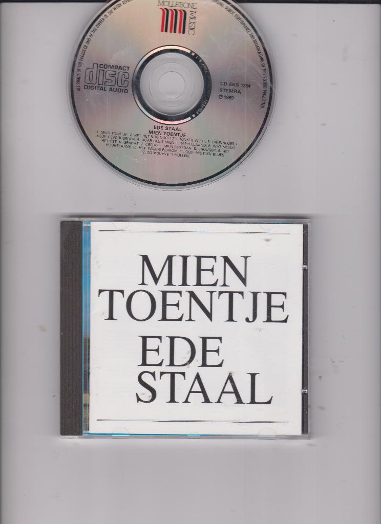 Ede Staal -- Mien Toentje, Verzenden, Zo goed als nieuw, Levenslied of Smartlap